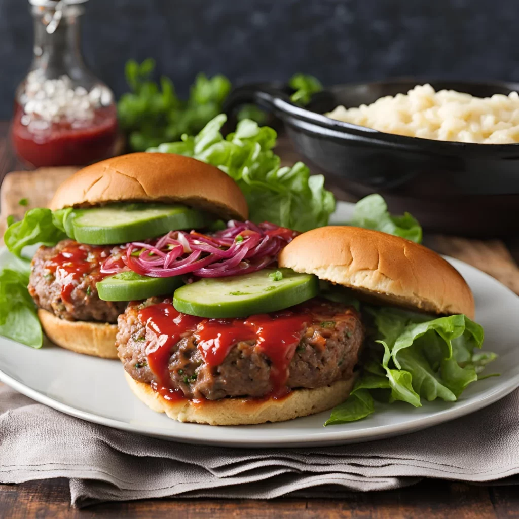 Meatloaf Burgers Recipe 