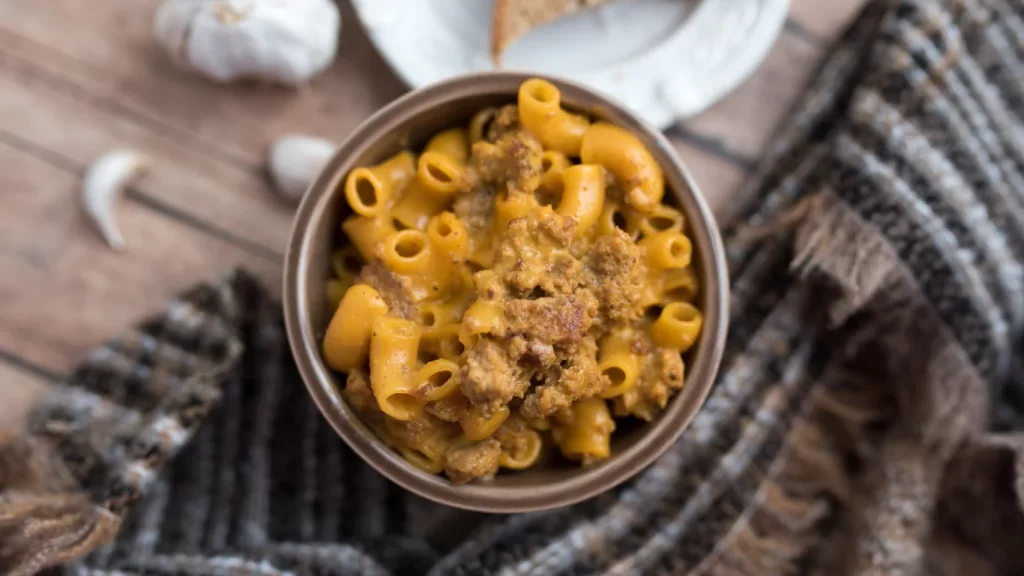 Cheeseburger macaroni recipe