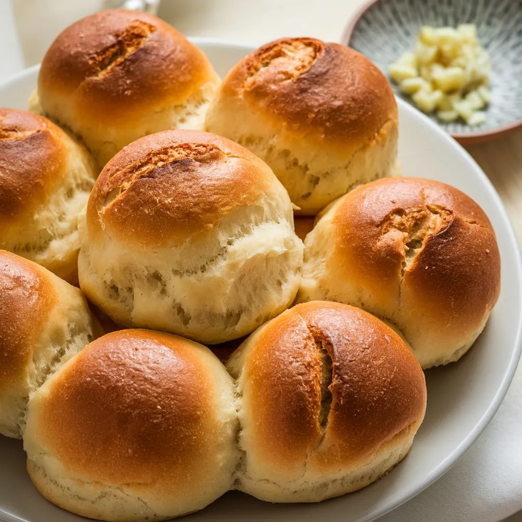 Garlic Dinner Rolls