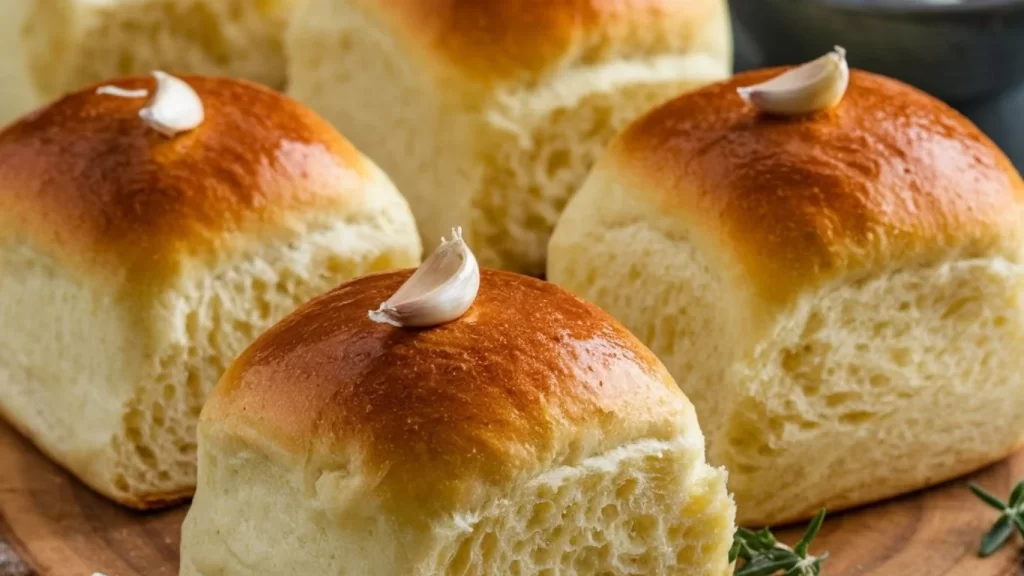 Garlic Dinner Rolls