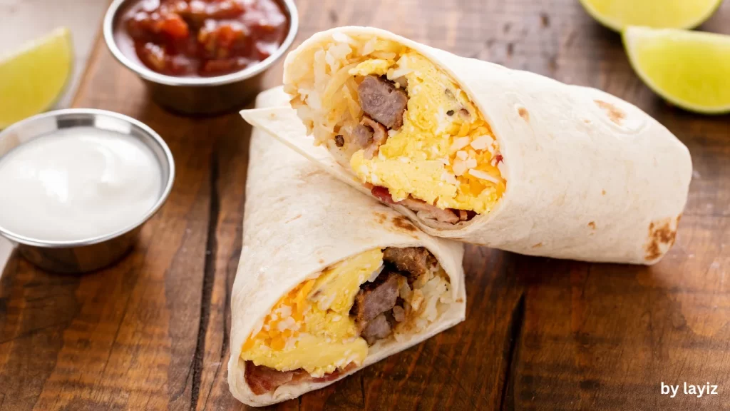 southwest breakfast burrito 