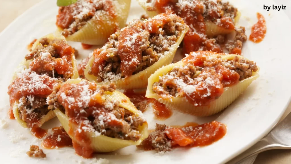 Stuffed shells recipe with meat