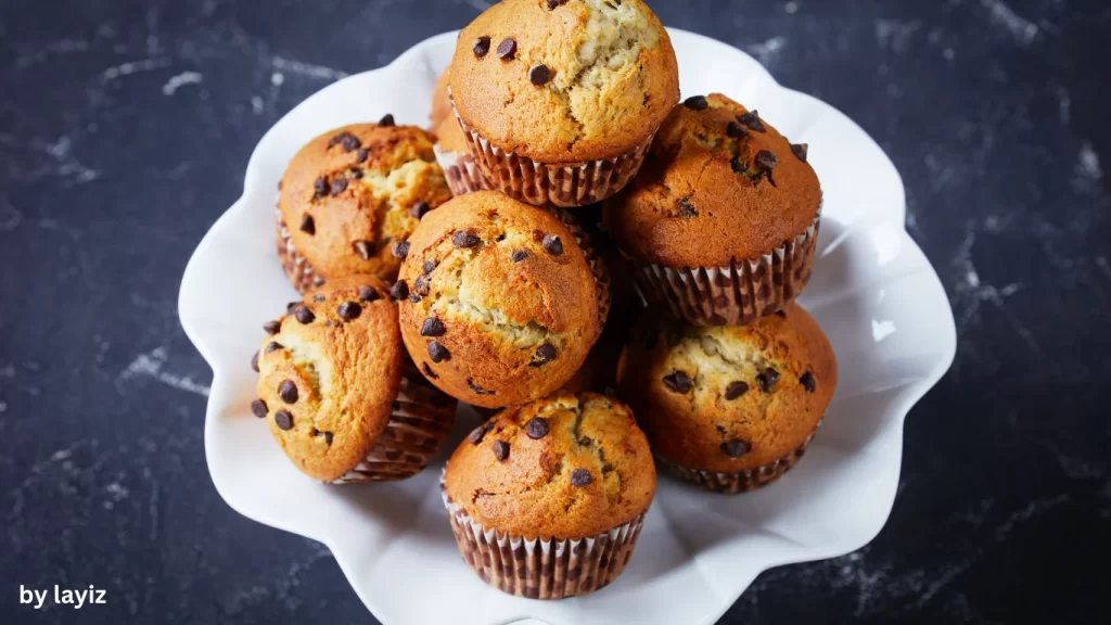 banana chocolate chip muffin recipe