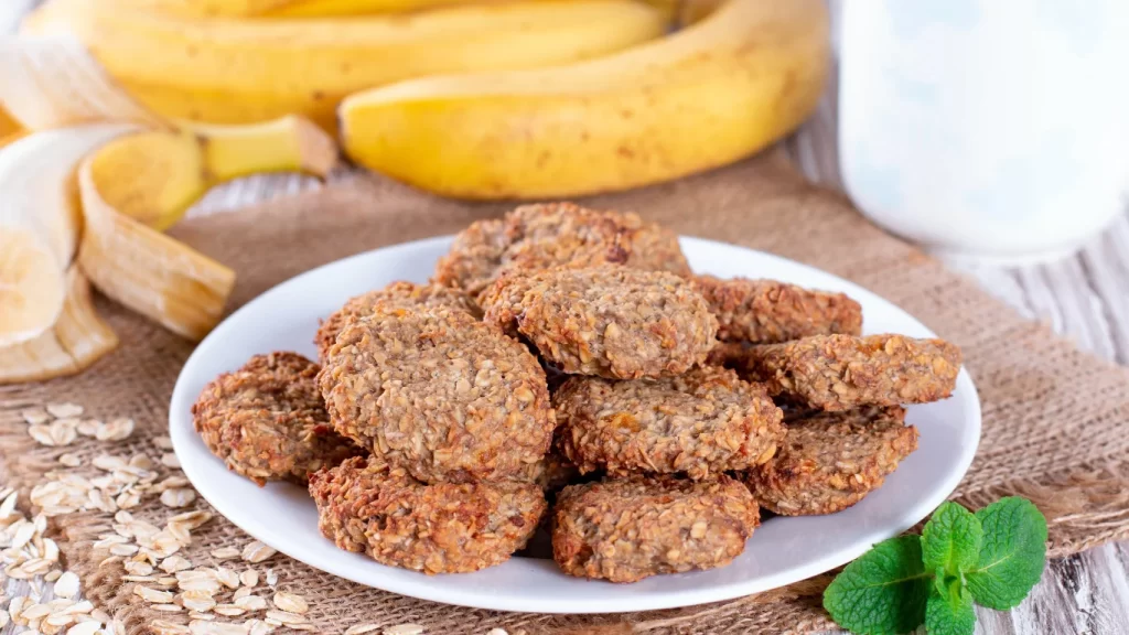 banana oatmeal cookies recipe