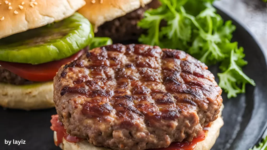 ground deer meat Burgers