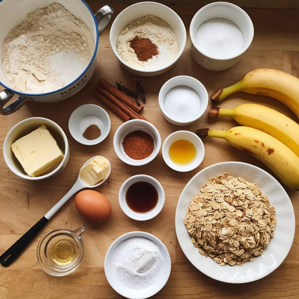 banana oatmeal cookies recipe