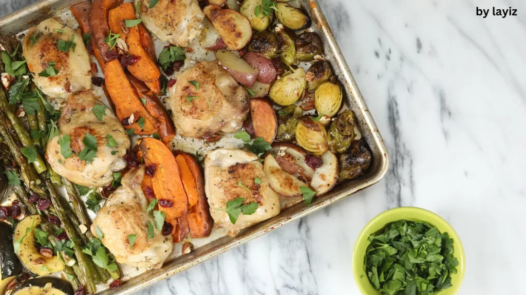 sheet pan chicken parmesan 