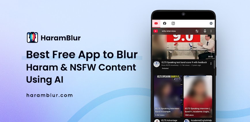 Haram Blur android app