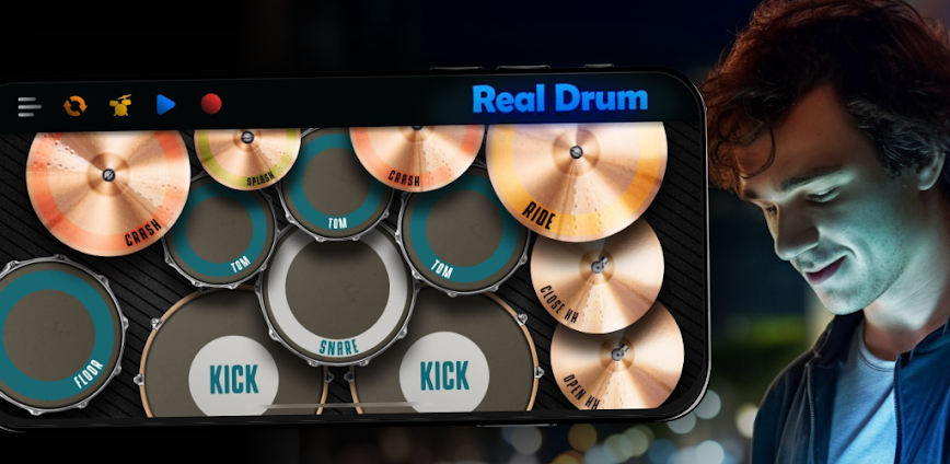 Real Drum v11.15.8 MOD APK [Premium Unlocked]