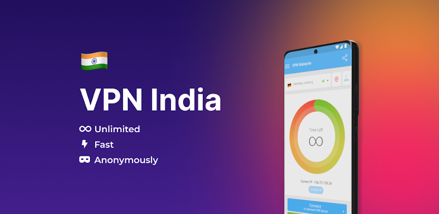 VPN India v1.159 MOD APK [Premium Unlocked]