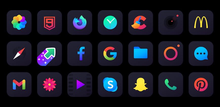Nova Dark Icon Pack v7.2.1 MOD APK [Full Version]